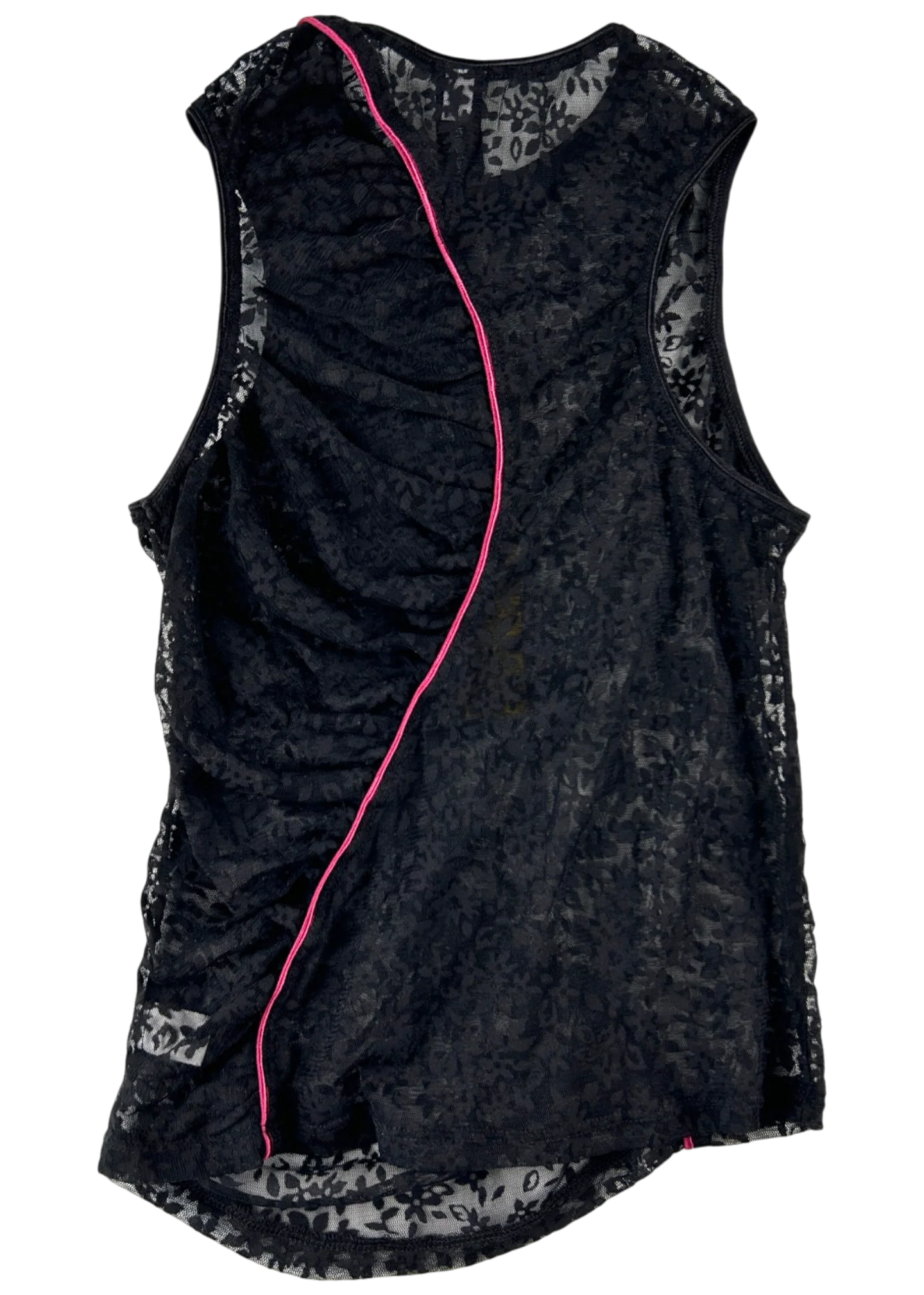 ERIK YVON (NWT) 'Frangipane' Piped Lace Tank - Image 2